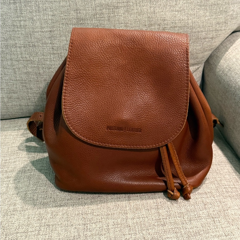 Portland Leather Sedona Bucket Backpack